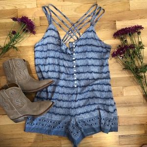 En Creme Romper size Large